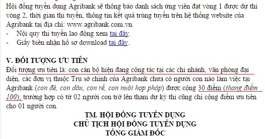 infonet ngan hang tuyen dung