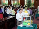 Sáng nay công bố kết quả lấy phiếu tín nhiệm