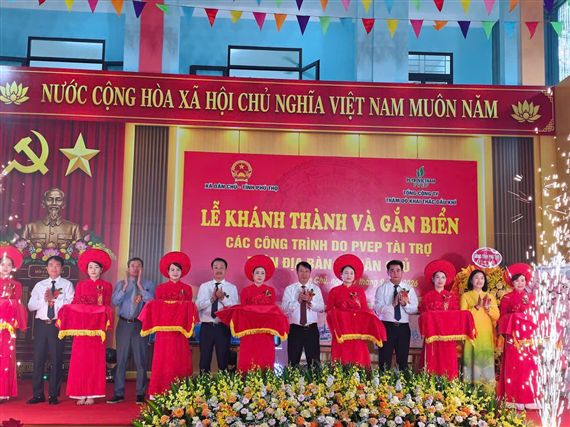 Phú Thọ: Khánh thành Trường Mầm non Dân Chủ, thêm điều kiện học tập khang trang cho học sinh