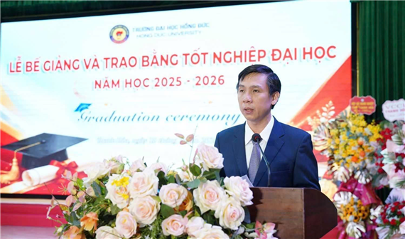 Trường Đại học Hồng Đức: 1.446 tân cử nhân sẵn sàng bước vào hành trình mới