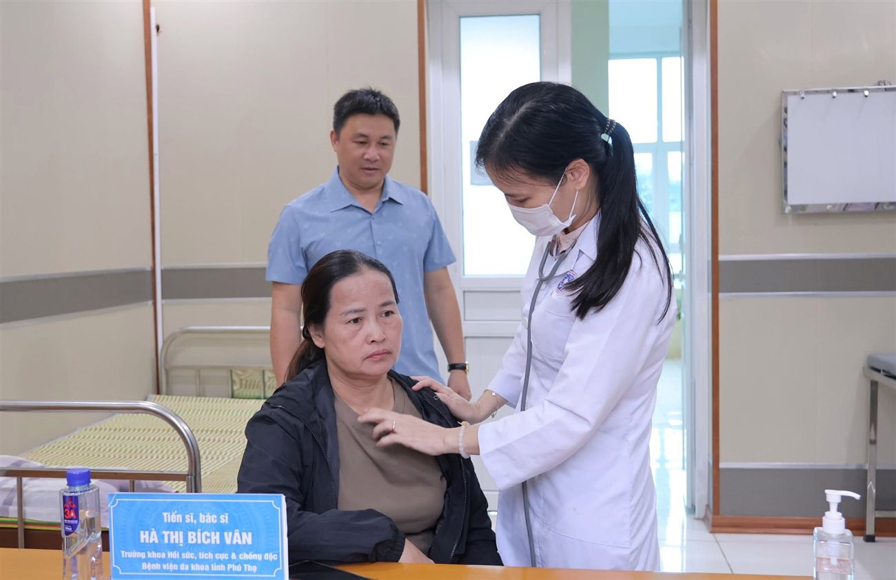 TS.BS Hà Thị Bích Vân về Sơn Lương: Đưa chuyên môn tuyến tỉnh đến gần người dân