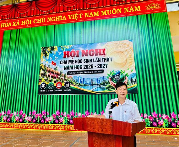 Trường THPT Quế Lâm khi gia đình và nhà trường chung một hành trình vì sự trưởng thành của học sinh
