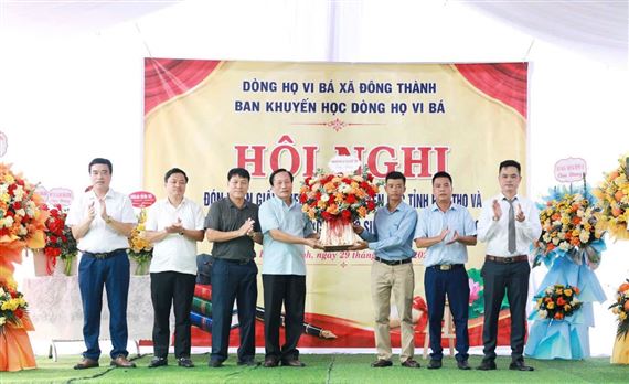Phú Thọ: Dòng họ Vi Bá – Điểm sáng khuyến học, khuyến tài từ mỗi nếp nhà