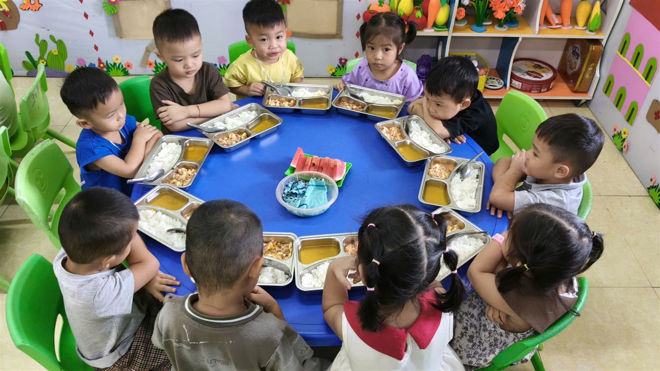 Tuyên Quang: Trường Mầm non Sao Mai nâng tầm chất lượng bữa ăn bán trú