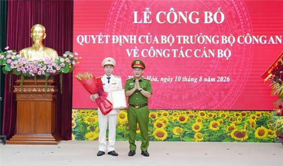 Đại tá Hoàng Quốc Việt làm Giám đốc Công an tỉnh Thanh Hóa