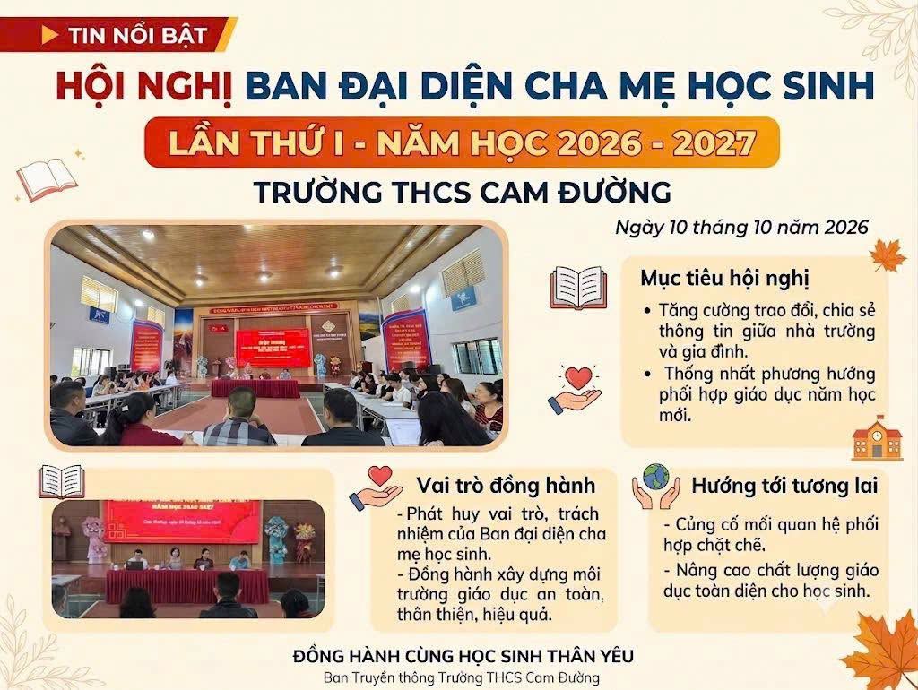 Lào Cai: Trường THCS Cam Đường chung một niềm tin tiếp sức hành trình trưởng thành của học sinh