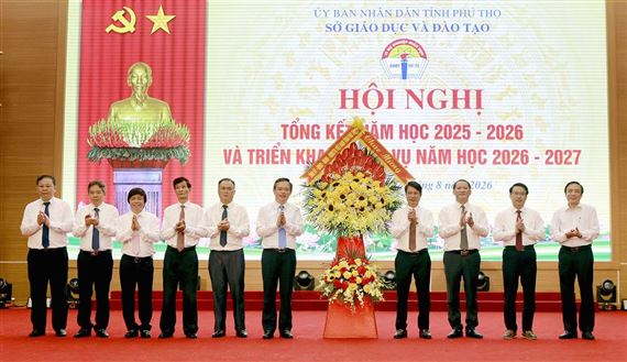 Phú Thọ: Nhanh chóng ổn định, nâng cao hiệu quả hoạt động các cơ sở giáo dục sau sắp xếp