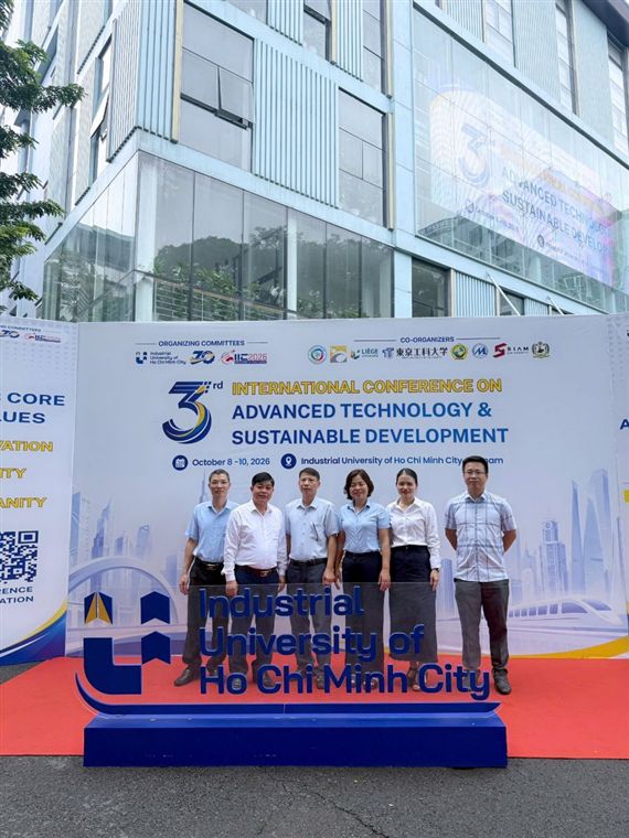 Trường Đại học Công nghiệp Việt Trì tham dự Hội nghị quốc tế về Công nghệ tiên tiến và Phát triển bền vững lần thứ 3 – ICATSD 2026