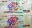 Cách nhận biết tiền giả Polymer 200.000 đồng