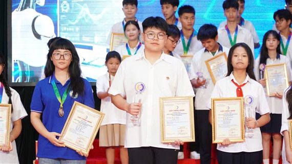 Trường THPT Hùng Vương giành giải đặc biệt cuộc thi sáng tạo tỉnh Phú Thọ năm 2026