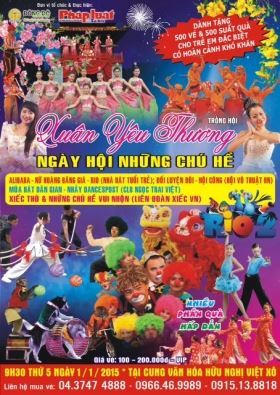 “Xuân yêu thương”, ủng hộ trẻ em nghèo