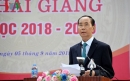 Chủ tịch nước dự Lễ khai giảng tại trường THPT Chu Văn An,Hà Nội