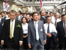 Thái Lan: Lãnh đạo đảng đối lập xuống đường