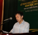 Chàng sinh viên nghèo học giỏi xuất sắc