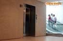 Thang máy rơi tự do ở tòa nhà Lotte là của hãng nào?
