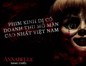 Annabelle lập kỷ lục doanh thu cho dòng phim kinh dị tại Việt Nam