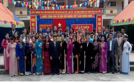 Trường THCS Cẩm Phong nỗ lực vượt khó,thi đua dạy tốt, học tốt