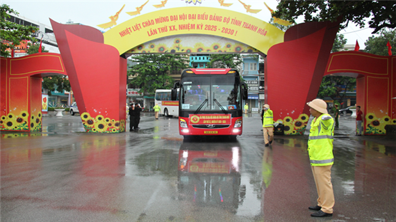 Bảo đảm tuyệt đối an toàn Đại hội Đảng bộ tỉnh Thanh Hóa – quyết tâm từ lực lượng Công an