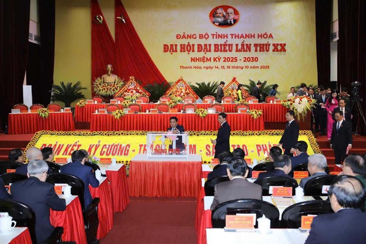 Ông Nguyễn Doãn Anh tái đắc cử Bí thư Tỉnh ủy Thanh Hóa