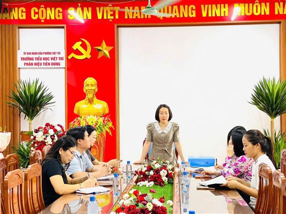 Phú Thọ: Tăng cường kiểm tra, giám sát, nâng cao chất lượng công tác bán trú tại Trường tiểu học Việt Trì 