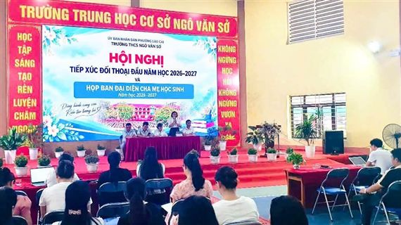 Trường THCS Ngô Văn Sở tăng cường phối hợp gia đình – nhà trường xây dựng trường học hạnh phúc