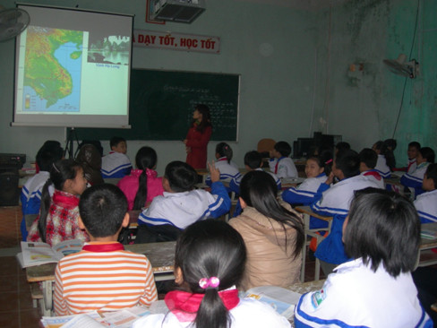 Trường THCS thị trấn Cẩm Thủy:  Điểm sáng của giáo dục miền núi Xứ Thanh