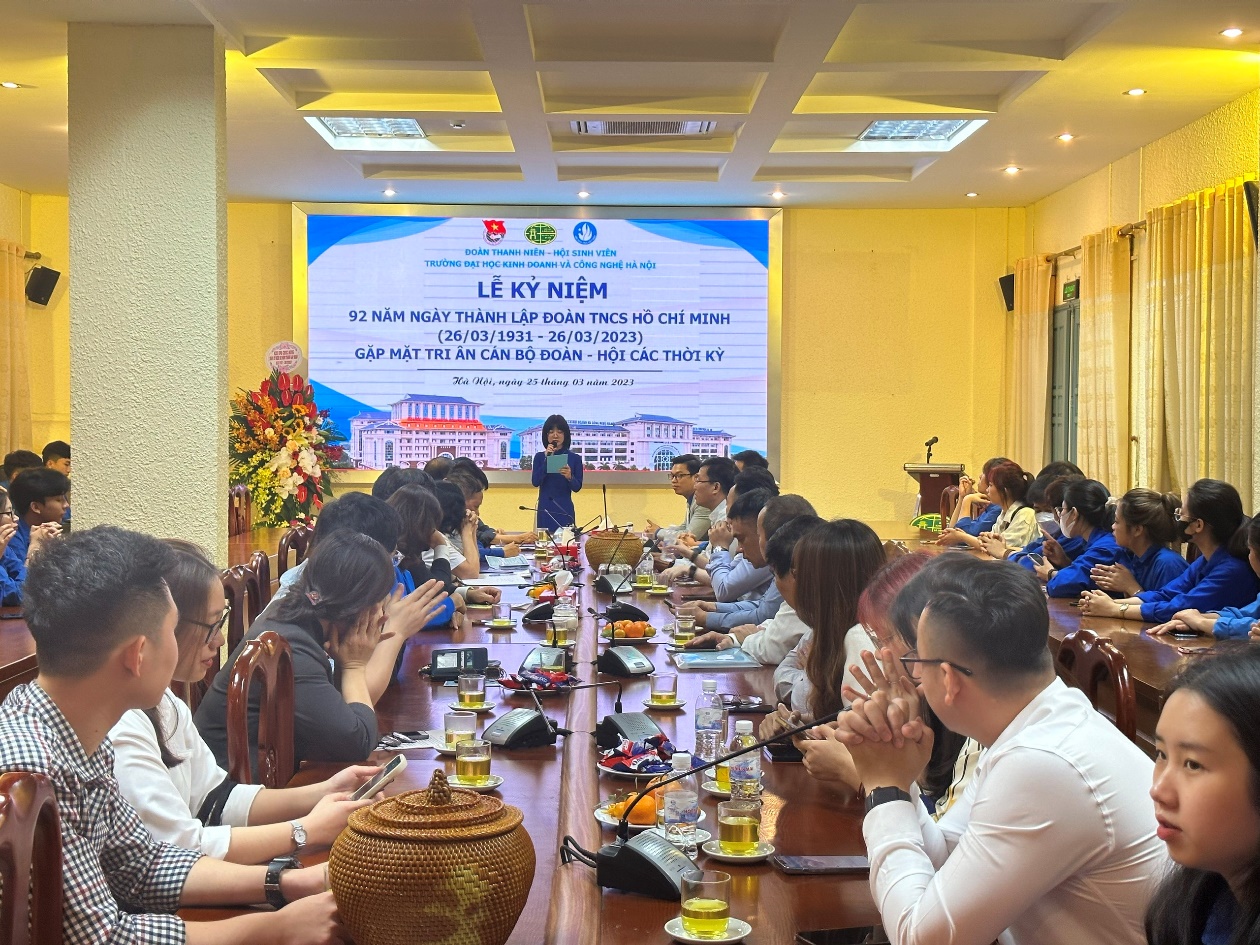 LỄ KỶ NIỆM 92 NĂM NGÀY THÀNH LẬP ĐOÀN TNCS HỒ CHÍ MINH (26/03/1931 – 26/03/2023) VÀ GẶP MẶT TRI ÂN CÁN BỘ ĐOÀN – HỘI CÁC THỜI KỲ