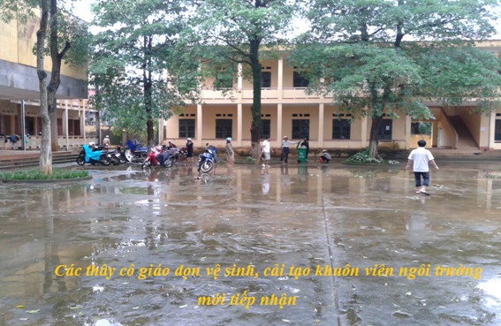 Ngọc Lặc- Thanh Hóa: Tập thể Hội đồng sư phạm Trường Tiểu học và THCS Lê Đình Chinh hết lòng vì học sinh thân yêu