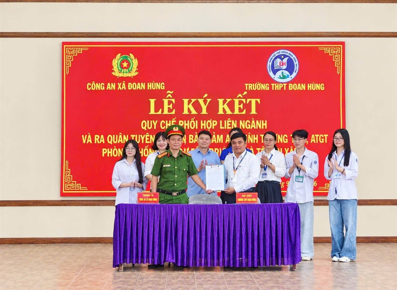Trường THPT Đoan Hùng: Giáo dục pháp luật gắn với kỹ năng tự bảo vệ học sinh
