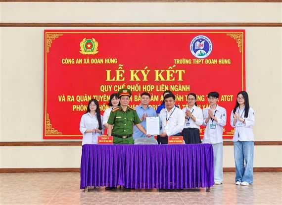 Trường THPT Đoan Hùng: Giáo dục pháp luật gắn với kỹ năng tự bảo vệ học sinh