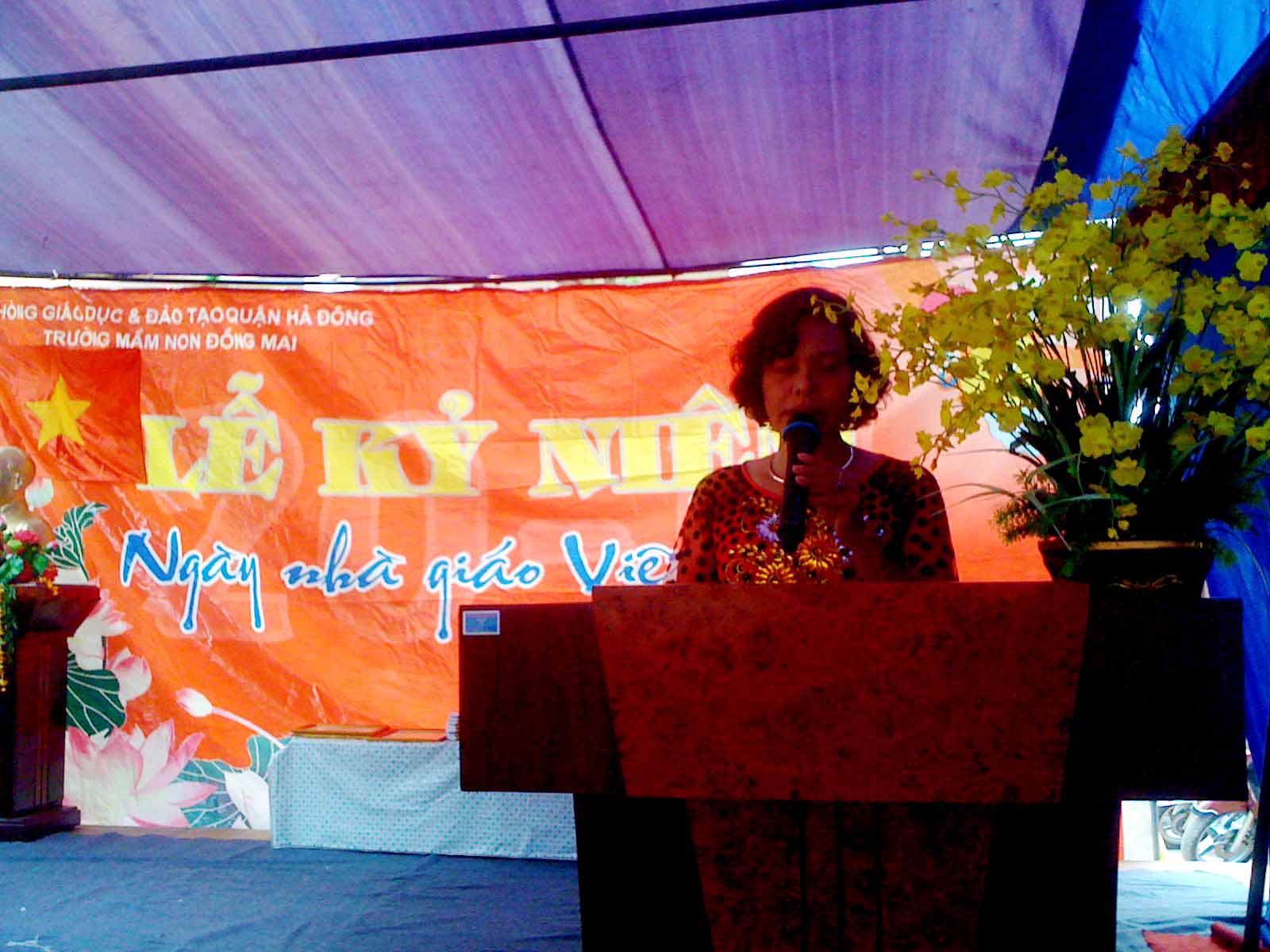 Trường Mầm Non Đông Mai, quận Hà Đông, Hà Nội: Tràn ngập niềm vui nhân Ngày Nhà giáo Việt Nam 20/11