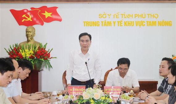 Đẩy mạnh chuyển đổi số tại Trung tâm Y tế khu vực Tam Nông, nâng cao chất lượng khám, chữa bệnh