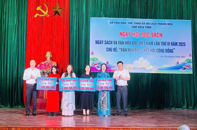 Nhiều hoạt động sôi nổi tại Ngày hội đọc sách tại tỉnh Thanh Hóa