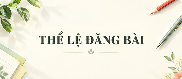 Thể lệ đăng bài